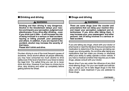 2005 Subaru Baja Owner's Manual | English