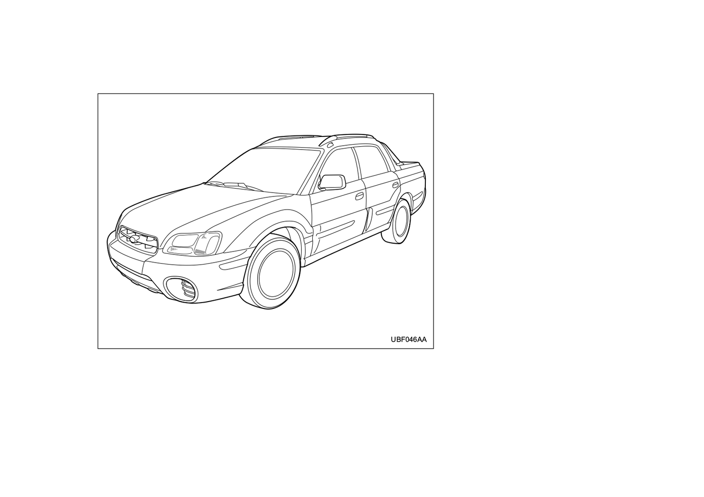 2005 Subaru Baja Owner's Manual | English