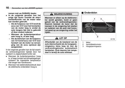 2024 Subaru Crosstrek e-BOXER Owner's Manual | Dutch