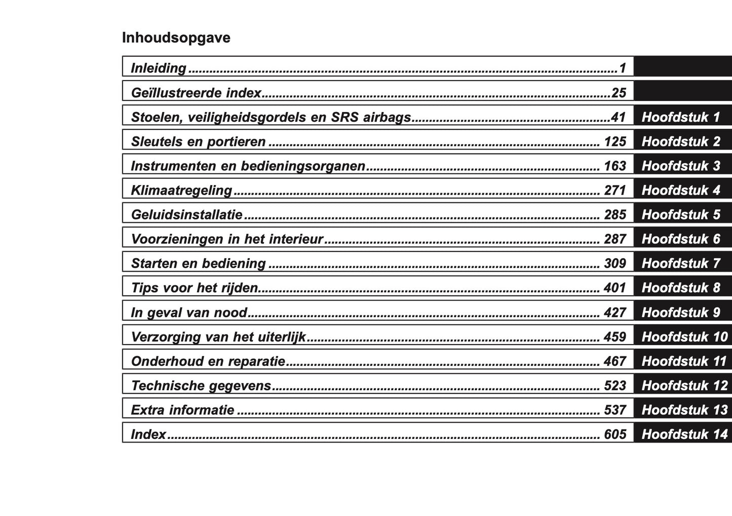 2024 Subaru Crosstrek e-BOXER Owner's Manual | Dutch