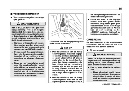 2022 Subaru Forester e-BOXER Owner's Manual | Dutch