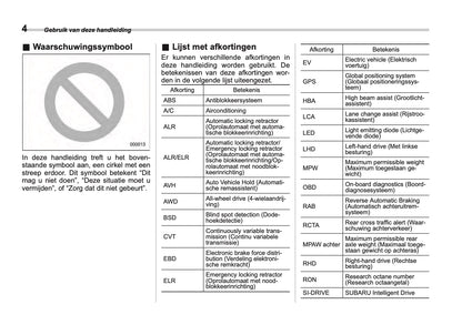 2025 Subaru Forester Bedienungsanleitung | Niederländisch