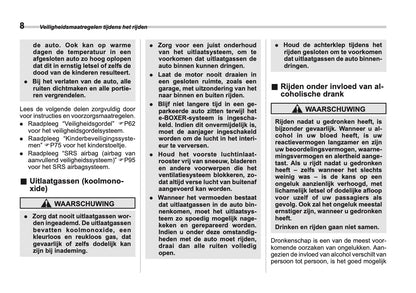 2025 Subaru Forester Bedienungsanleitung | Niederländisch