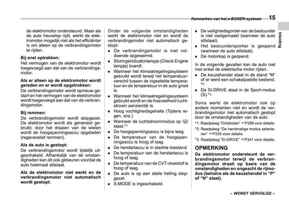 2025 Subaru Forester Bedienungsanleitung | Niederländisch