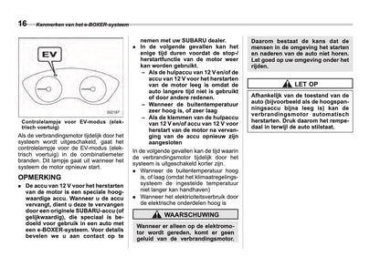 2025 Subaru Forester Bedienungsanleitung | Niederländisch