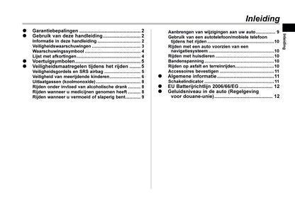 2022 Subaru Outback Gebruikershandleiding | Nederlands