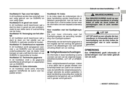 2022 Subaru Outback Gebruikershandleiding | Nederlands