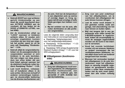 2024 Subaru XV e-BOXER Owner's Manual | Dutch
