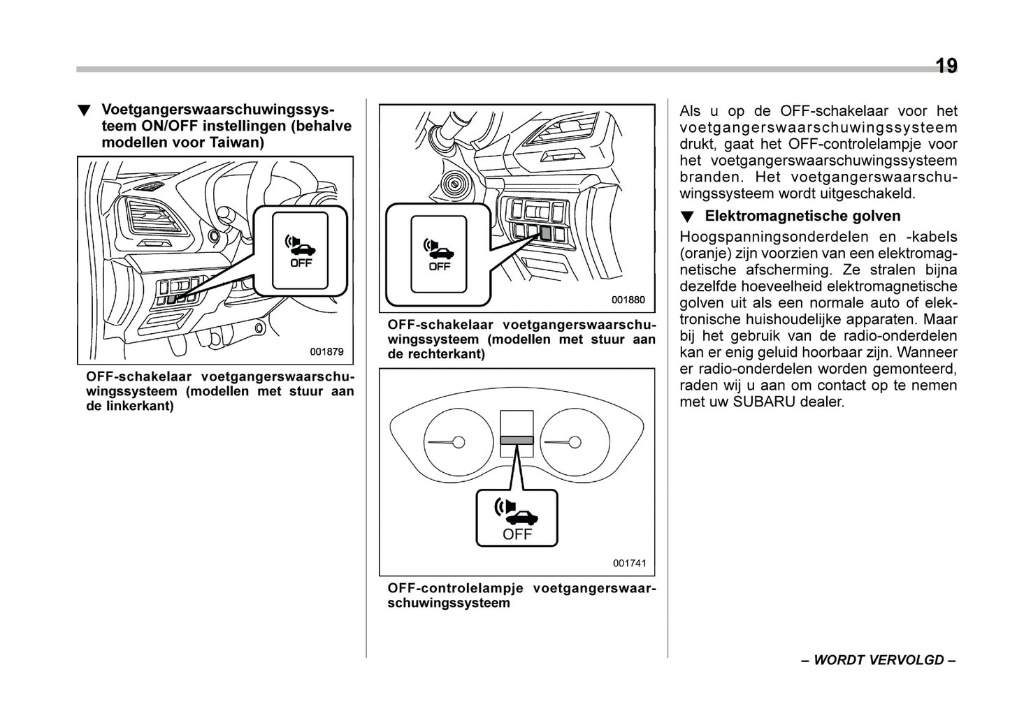 2024 Subaru XV e-BOXER Owner's Manual | Dutch