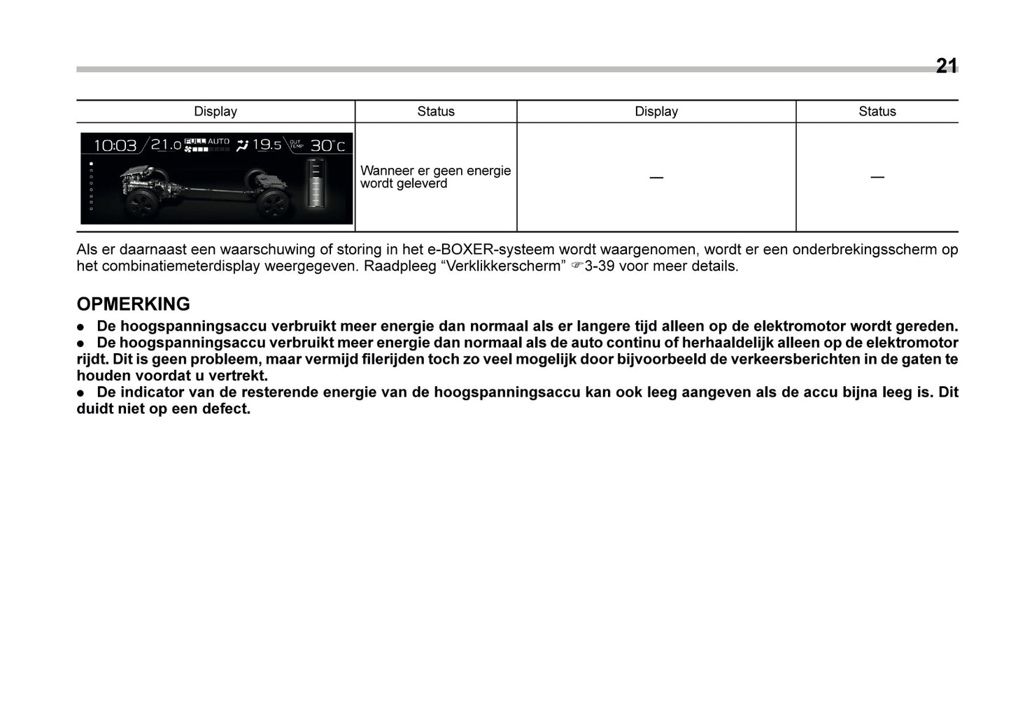 2024 Subaru XV e-BOXER Owner's Manual | Dutch