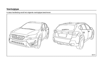 2024 Subaru XV e-BOXER Owner's Manual | Dutch