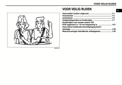 2018-2019 Suzuki Jimny Owner's Manual | Dutch