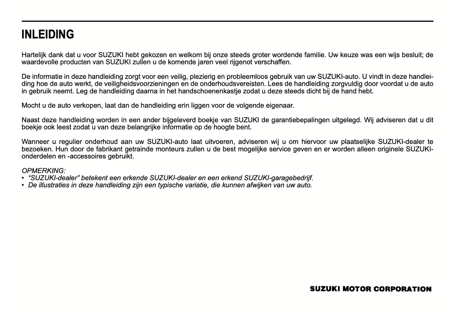 2018-2019 Suzuki Jimny Gebruikershandleiding | Nederlands