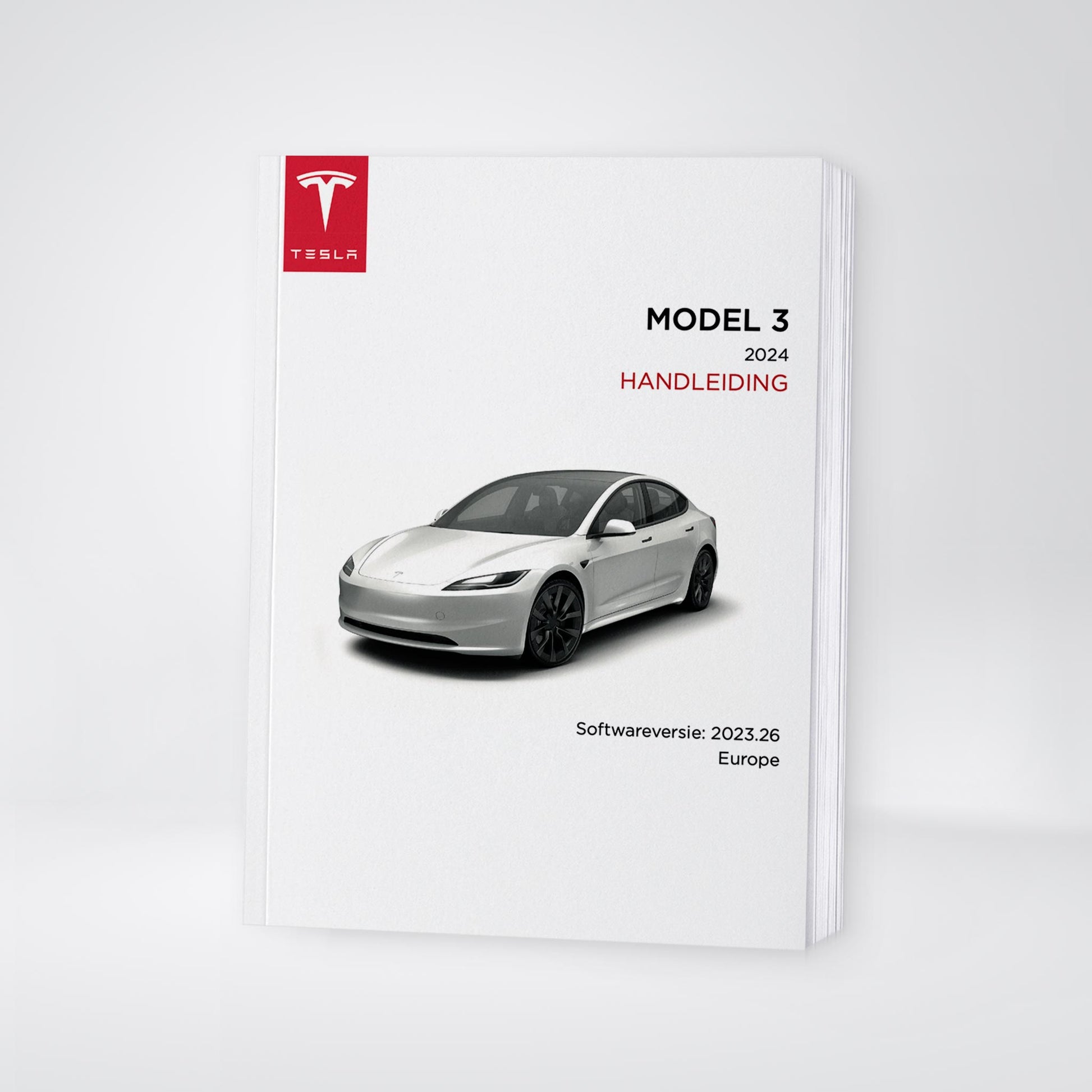 2023-2024 Tesla Model 3 Bedienungsanleitung | Niederländisch