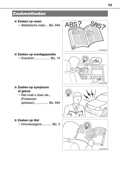 2016-2017 Toyota Auris Hybrid Touring Sports Gebruikershandleiding | Nederlands