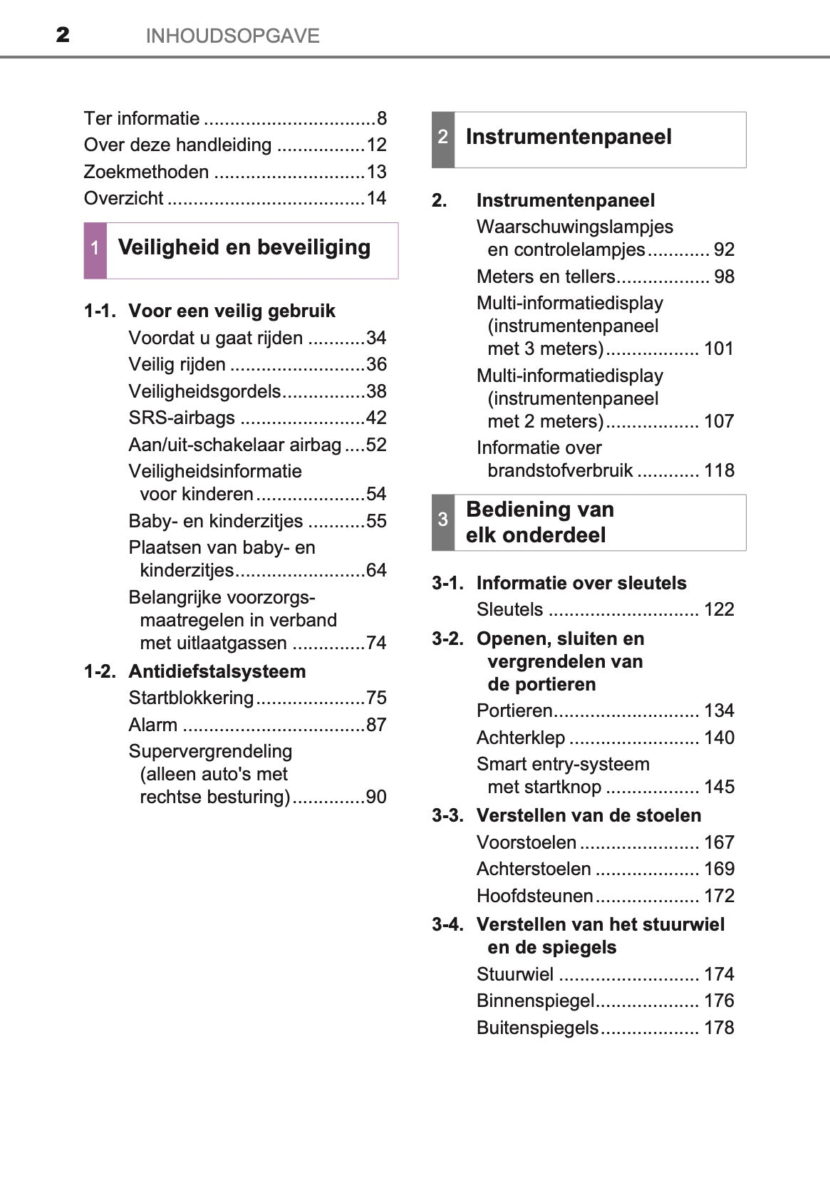 2016-2017 Toyota Auris Hybrid Touring Sports Gebruikershandleiding | Nederlands
