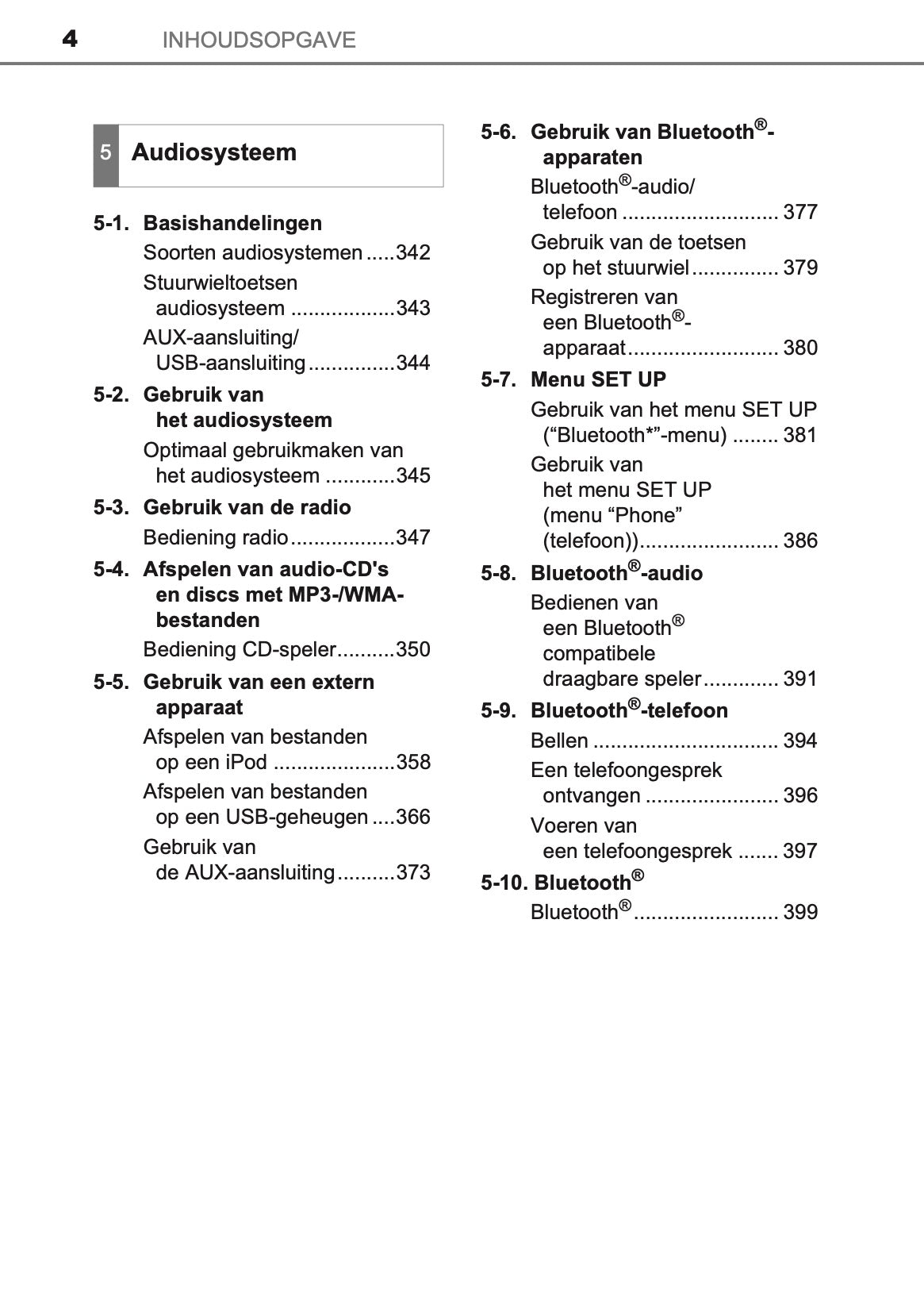 2016-2017 Toyota Auris Hybrid Touring Sports Gebruikershandleiding | Nederlands