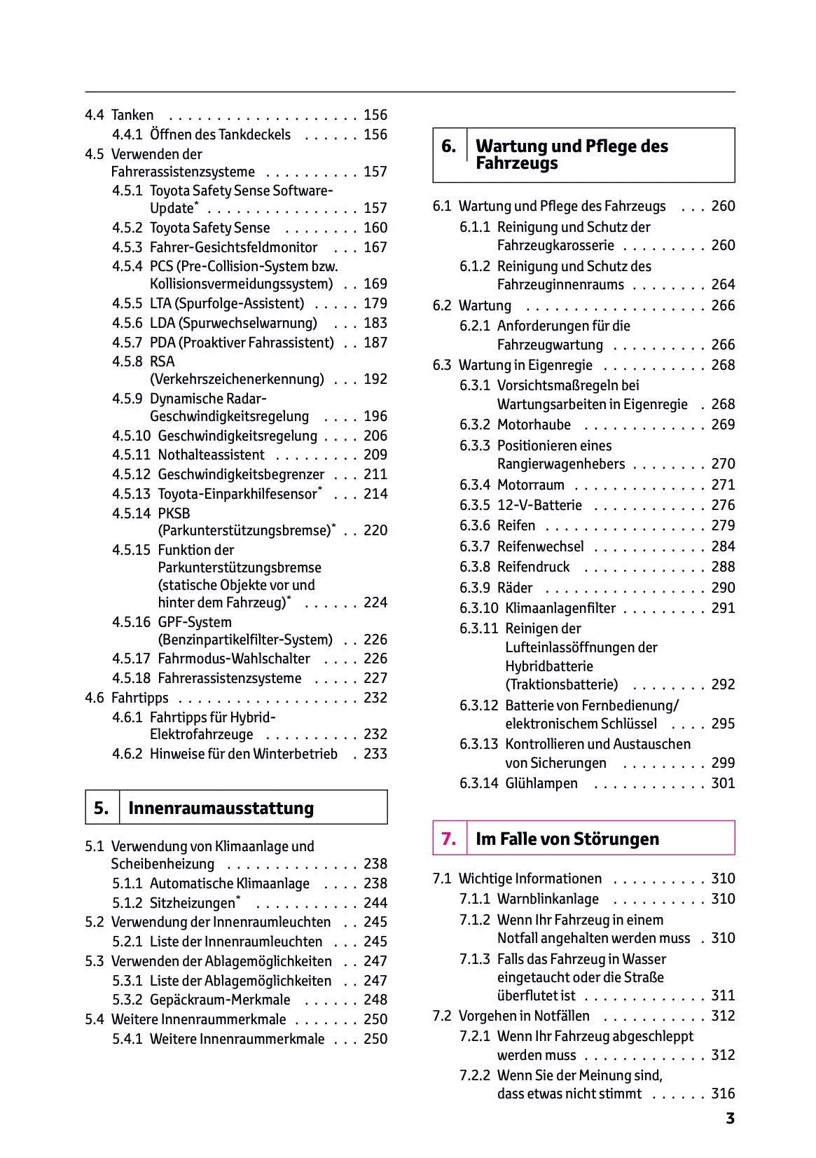 2025-2026 Toyota Aygo X Bedienungsanleitung | Deutsch