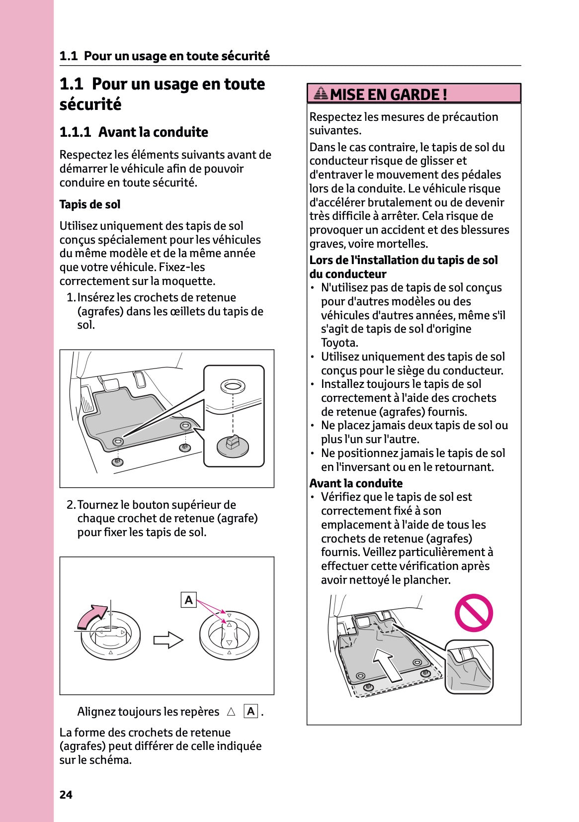 2025-2026 Toyota Aygo X Owner's Manual | French