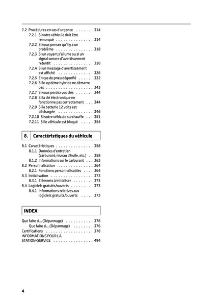 2025-2026 Toyota Aygo X Owner's Manual | French