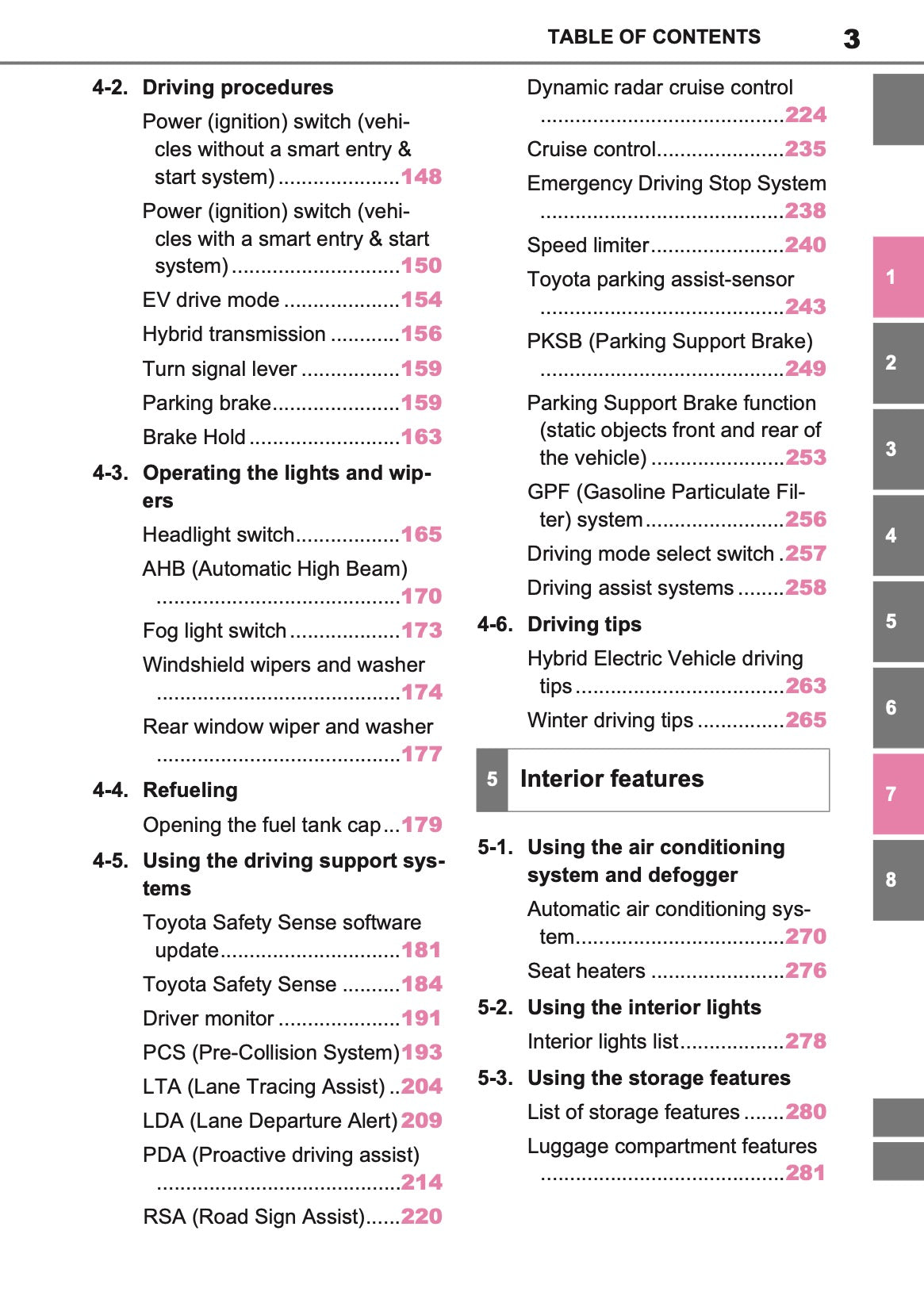 2025-2026 Toyota Aygo X Owner's Manual | English