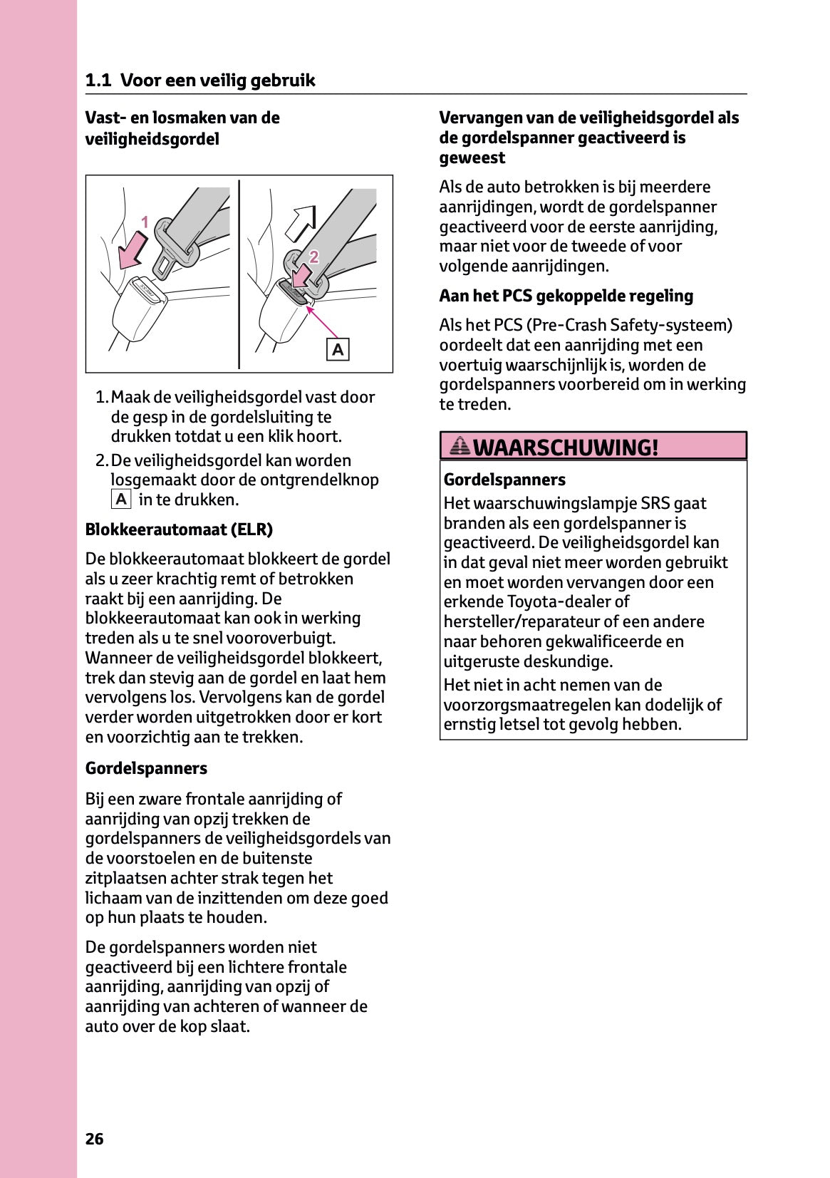 2025-2026 Toyota Aygo X Gebruikershandleiding | Nederlands