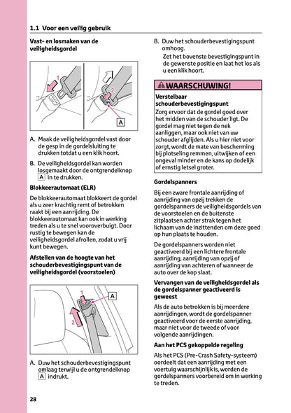 2024-2025 Toyota bZ4x Gebruikershandleiding | Nederlands