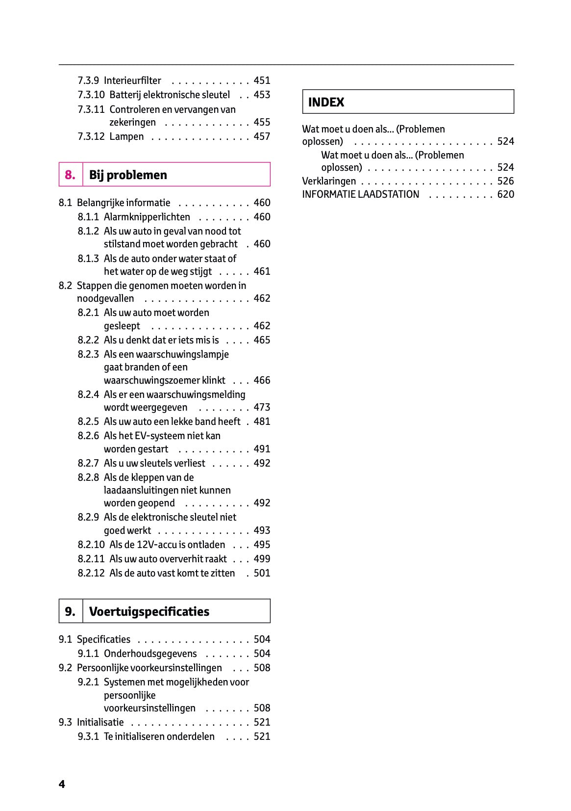 2024-2025 Toyota bZ4x Gebruikershandleiding | Nederlands