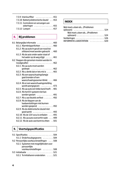 2024-2025 Toyota bZ4x Gebruikershandleiding | Nederlands