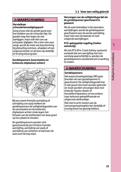2025-2026 Toyota Camry Hybrid Owner's Manual | Dutch