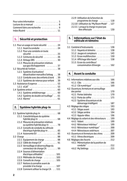 2024-2025 Toyota C-HR Plug-in-Hybrid Owner's Manual | French