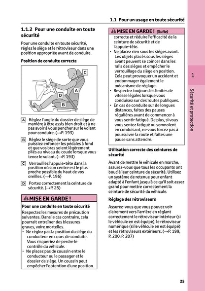 2024-2025 Toyota C-HR Plug-in-Hybrid Owner's Manual | French