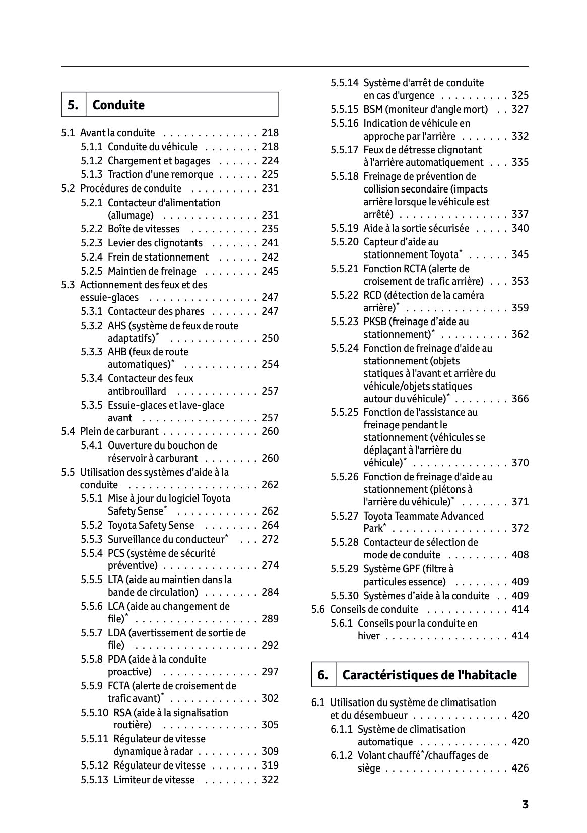 2024-2025 Toyota C-HR Plug-in-Hybrid Owner's Manual | French