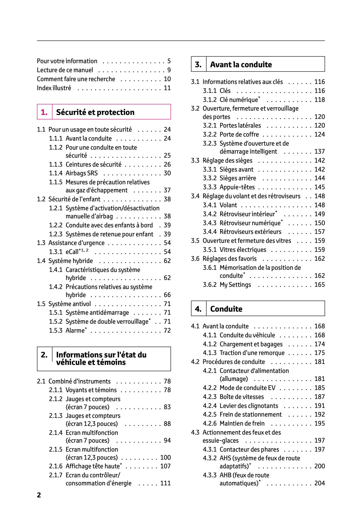 2024-2025 Toyota C-HR Hybrid Owner's Manual | French