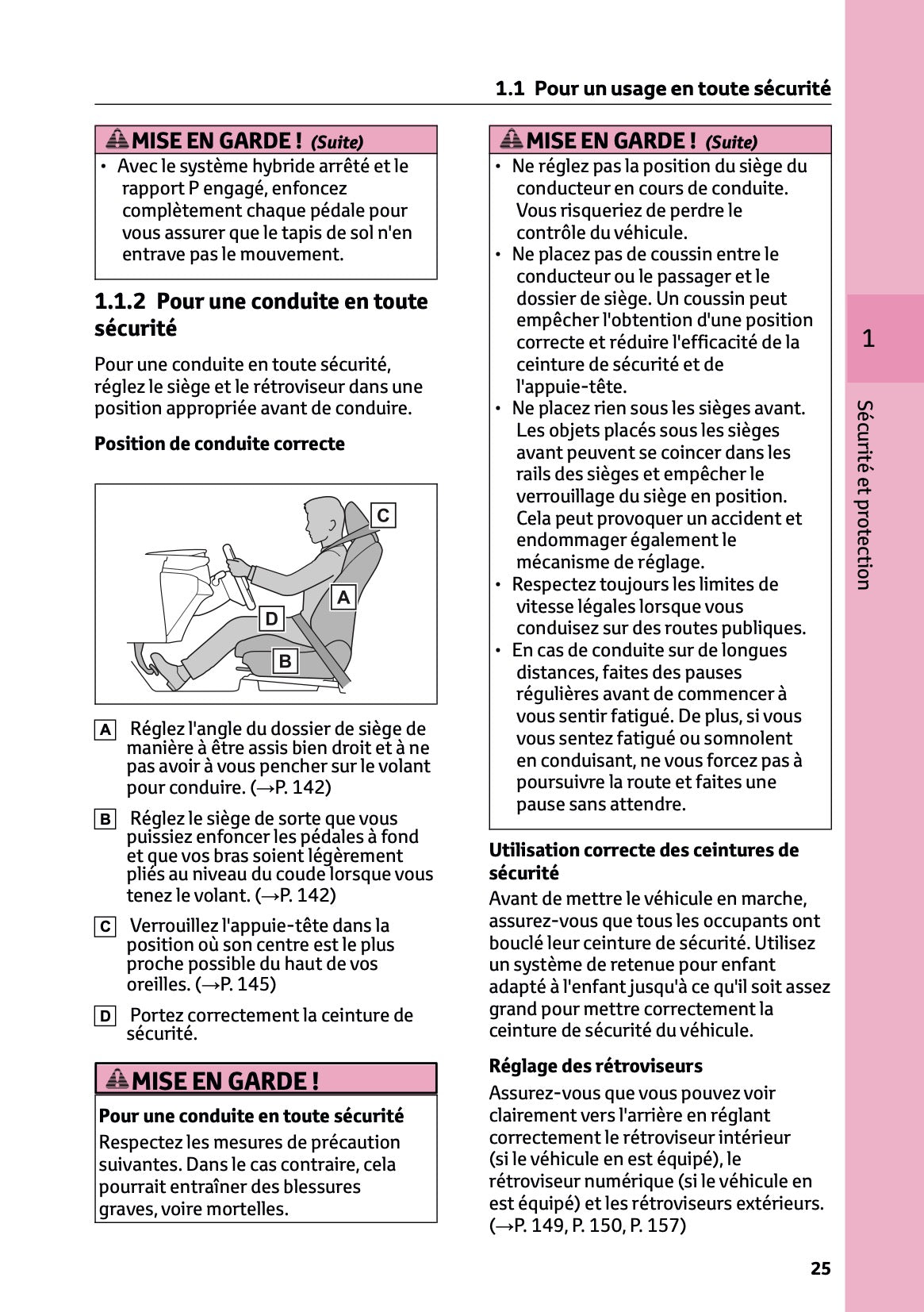 2024-2025 Toyota C-HR Hybrid Owner's Manual | French