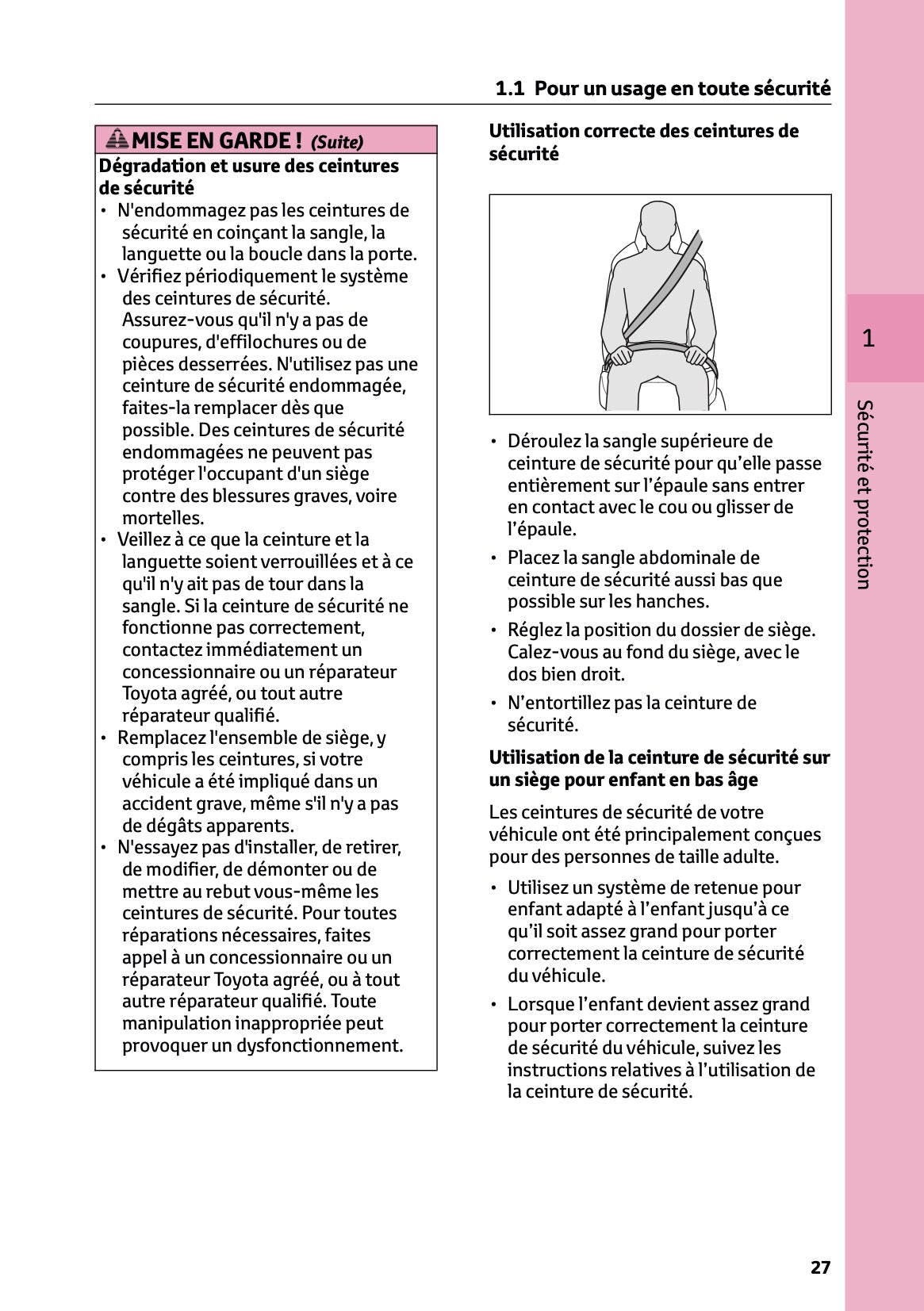 2024-2025 Toyota C-HR Hybrid Owner's Manual | French