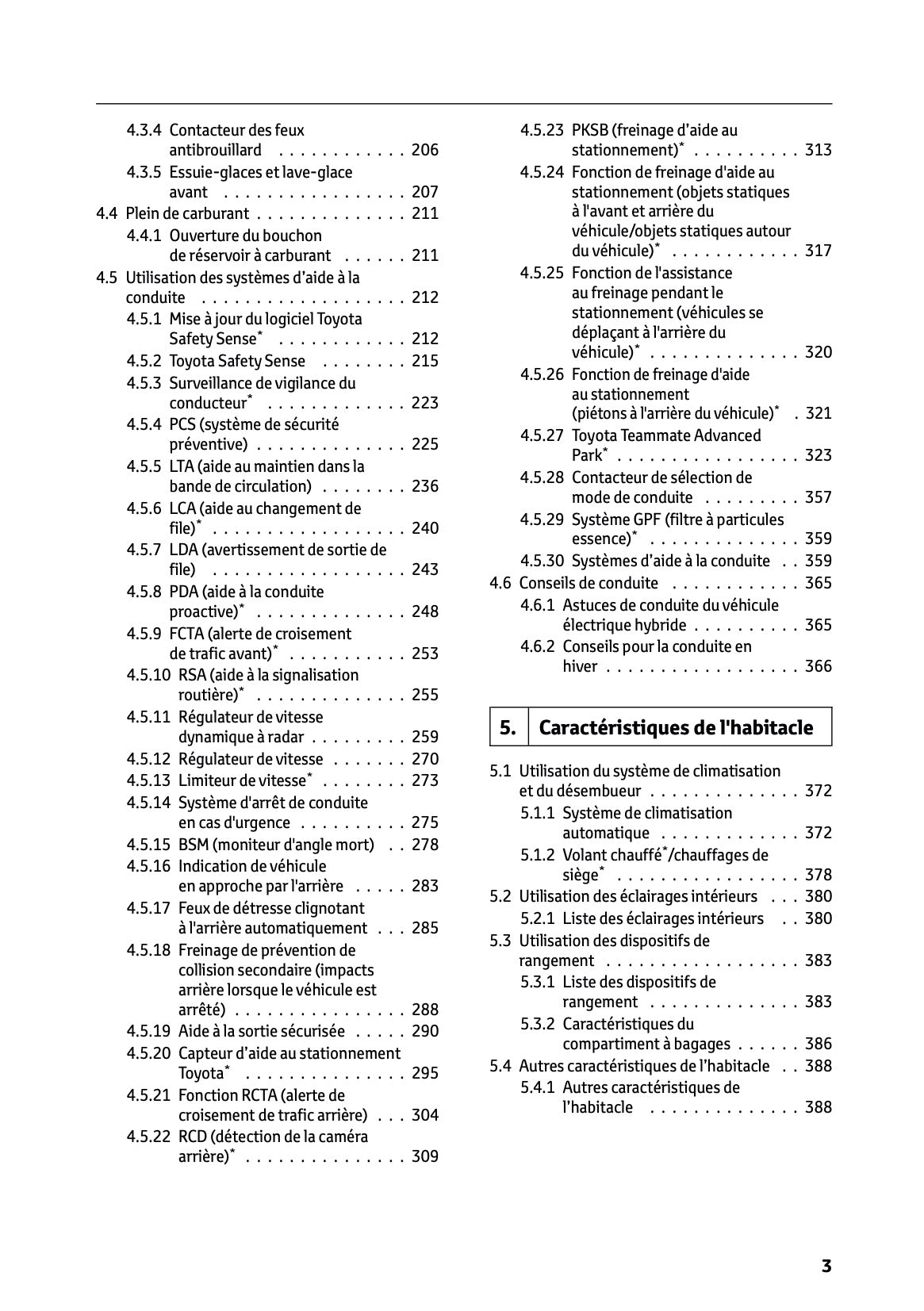 2024-2025 Toyota C-HR Hybrid Owner's Manual | French