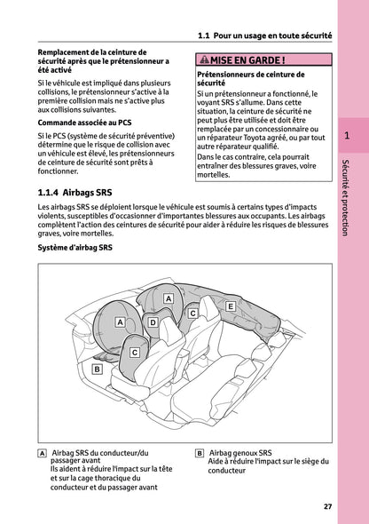 2024-2025 Toyota C-HR Plug-in-Hybrid Owner's Manual | French