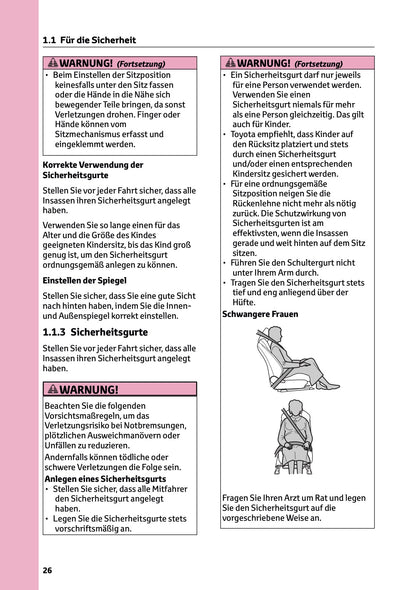 2025 Toyota Corolla Cross Hybrid Owner's Manual | German