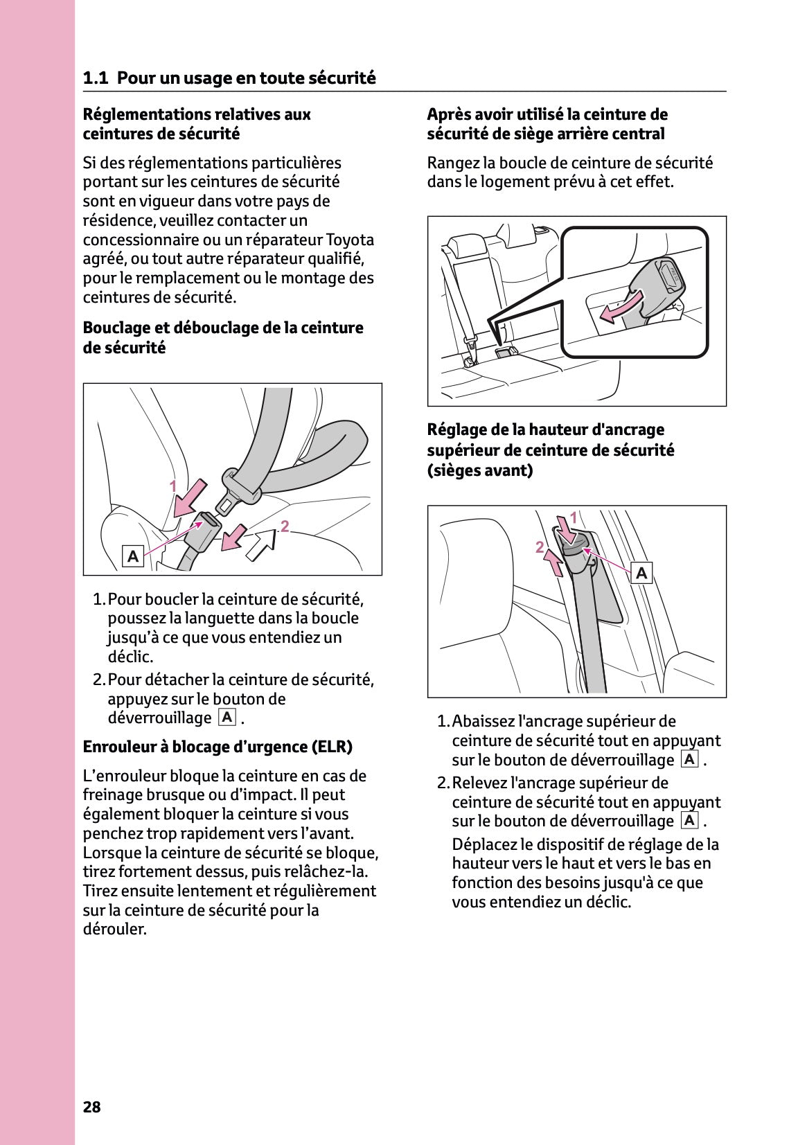 2025 Toyota Corolla Cross Hybrid Owner's Manual | French