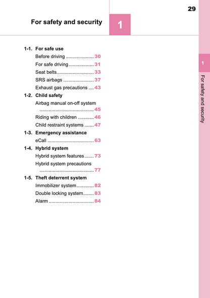 2025 Toyota Corolla Cross Hybrid Owner's Manual | English