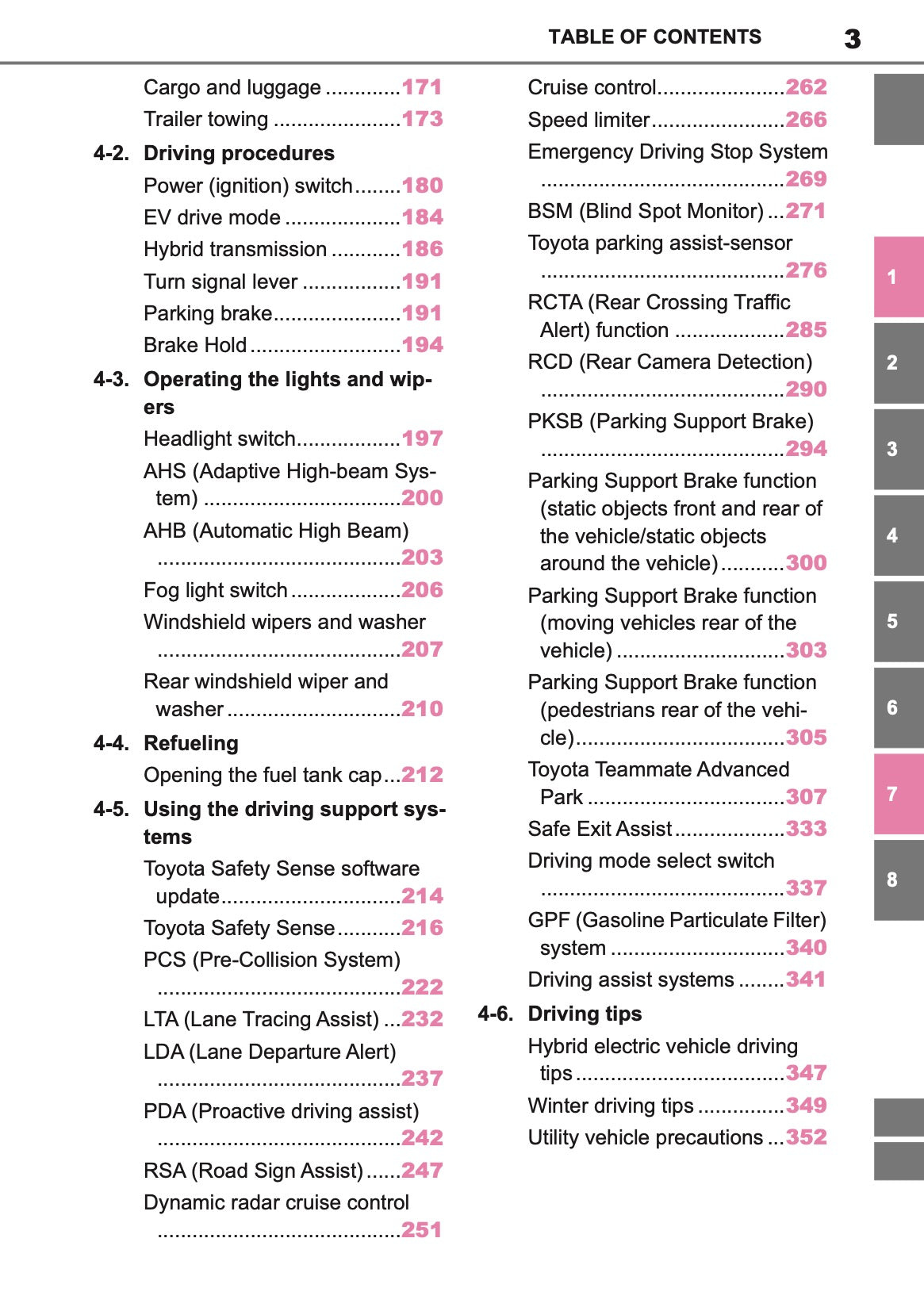 2025 Toyota Corolla Cross Hybrid Owner's Manual | English