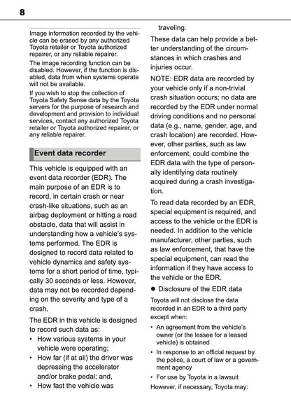 2025 Toyota Corolla Cross Hybrid Owner's Manual | English