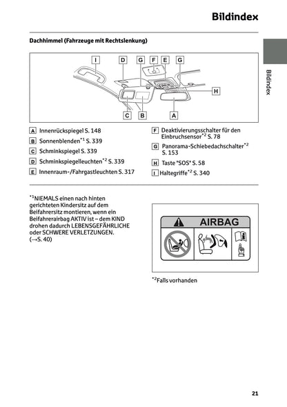 2025 Toyota Corolla Hybrid Hatchback/Touring Sports Bedienungsanleitung | Deutsch