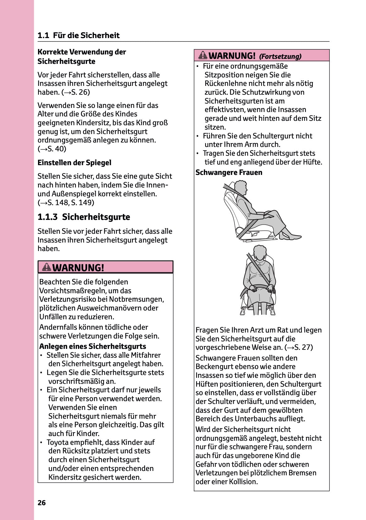 2025 Toyota Corolla Hybrid Hatchback/Touring Sports Bedienungsanleitung | Deutsch