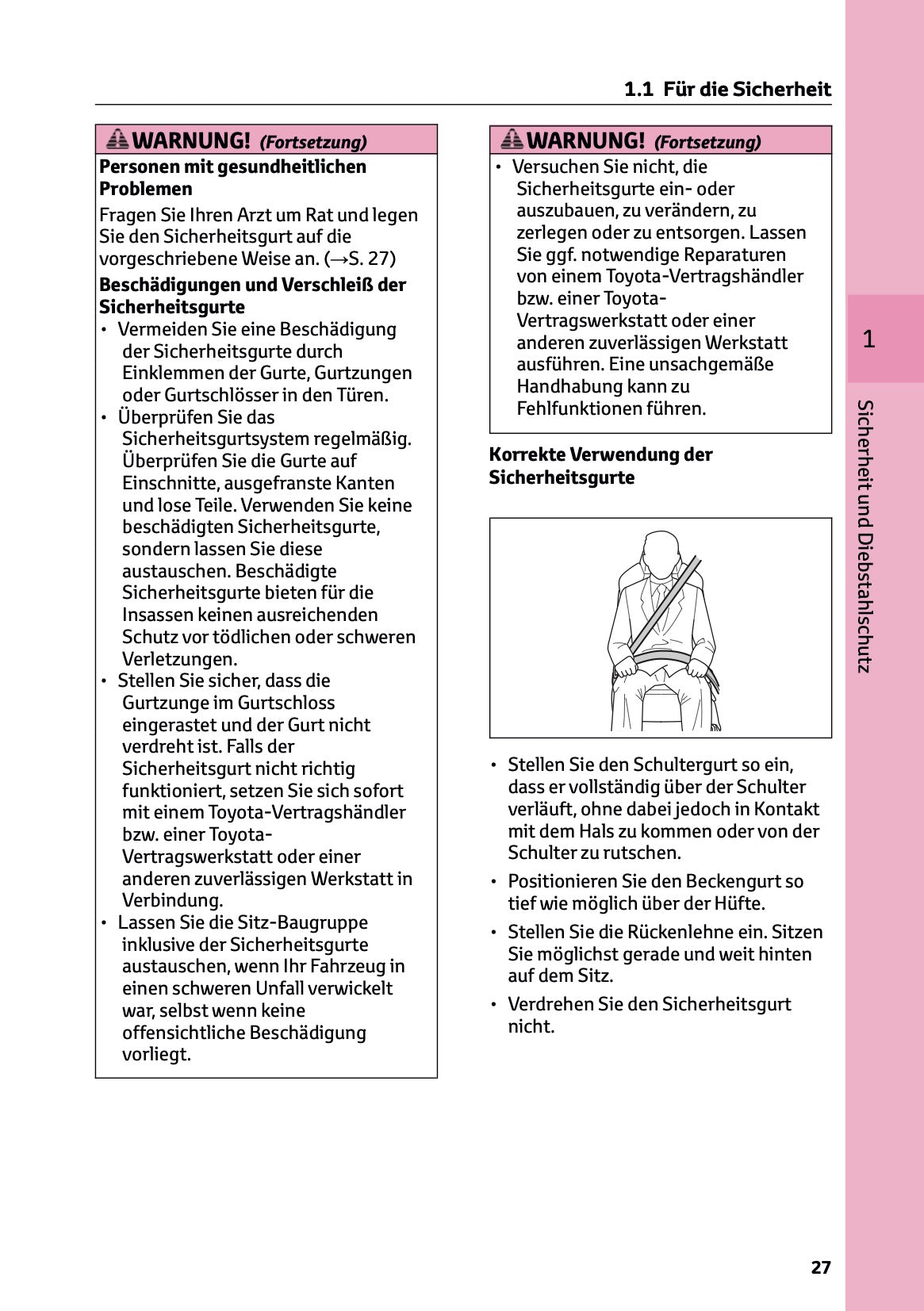 2025 Toyota Corolla Hybrid Hatchback/Touring Sports Bedienungsanleitung | Deutsch