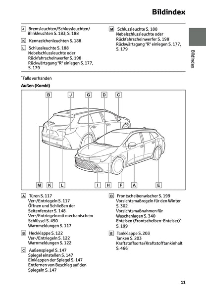 2026 Toyota Corolla Hybrid Hatchback/Touring Sports Owner's Manual | German