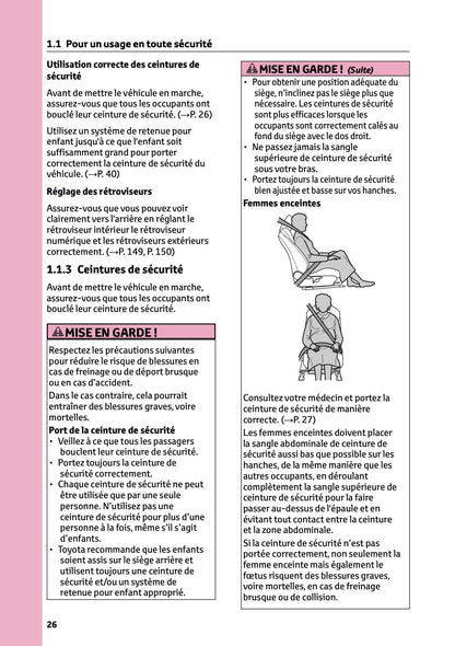 2025 Toyota Corolla Hybrid Hatchback/Touring Sports Manuel du propriétaire | Français