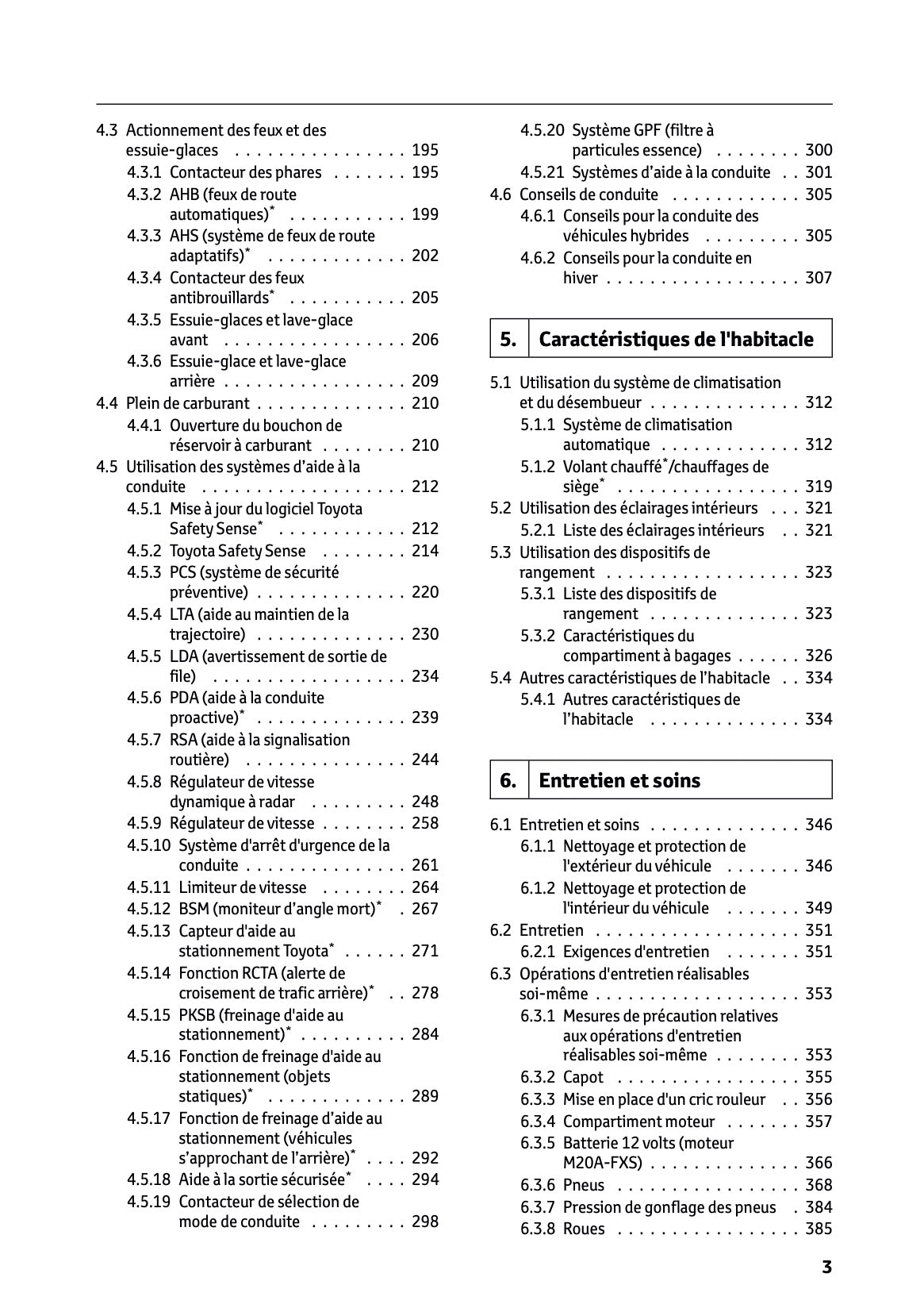 2025 Toyota Corolla Hybrid Hatchback/Touring Sports Manuel du propriétaire | Français