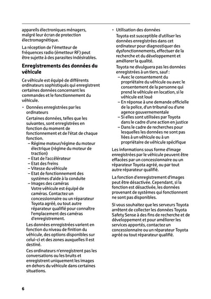 2026 Toyota Corolla Hybrid Hatchback/Touring Sports Owner's Manual | French